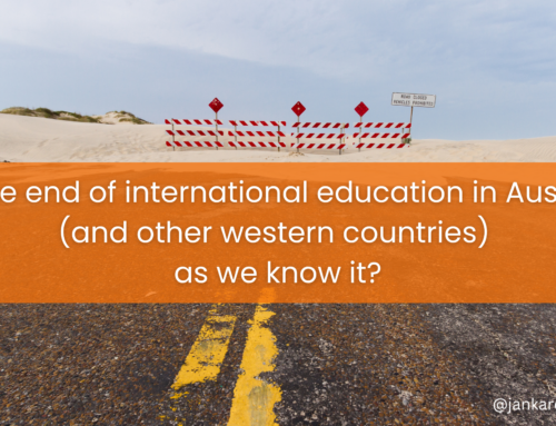 Is it the end of international education in Australia (and other western countries) as we know it?