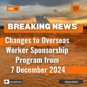 Changes to Overseas Worker Sponsorship Program from 7 December 2024